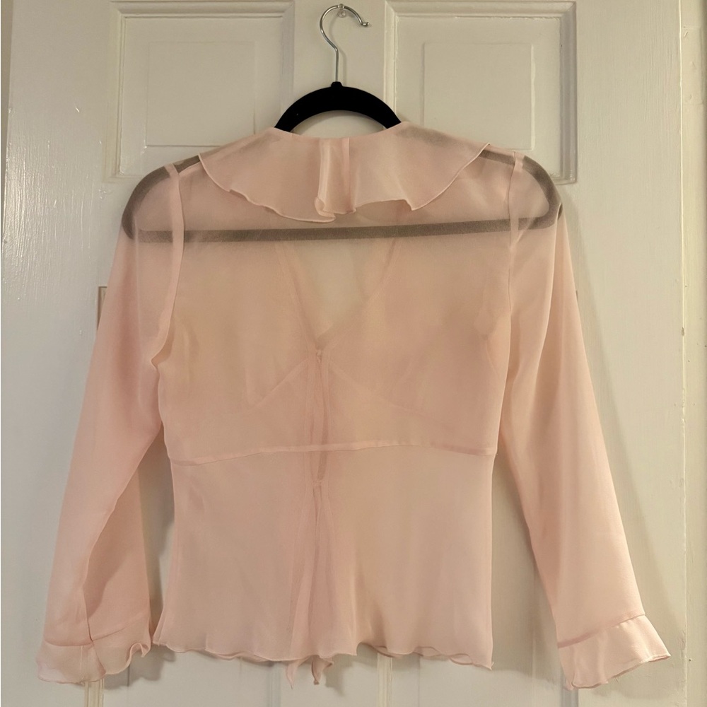 Wilfred Light Pink Frenchy Blouse - Picture 7 of 7